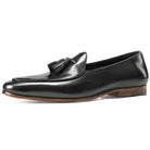 Brown patchwork tassel loafer - Antonios