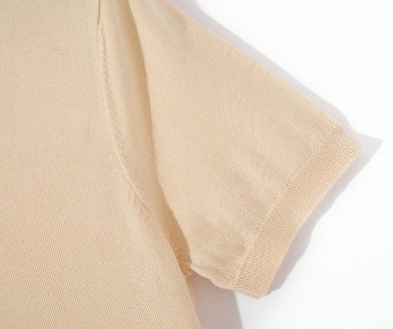 Business casual merino wool t-shirt - Antonios