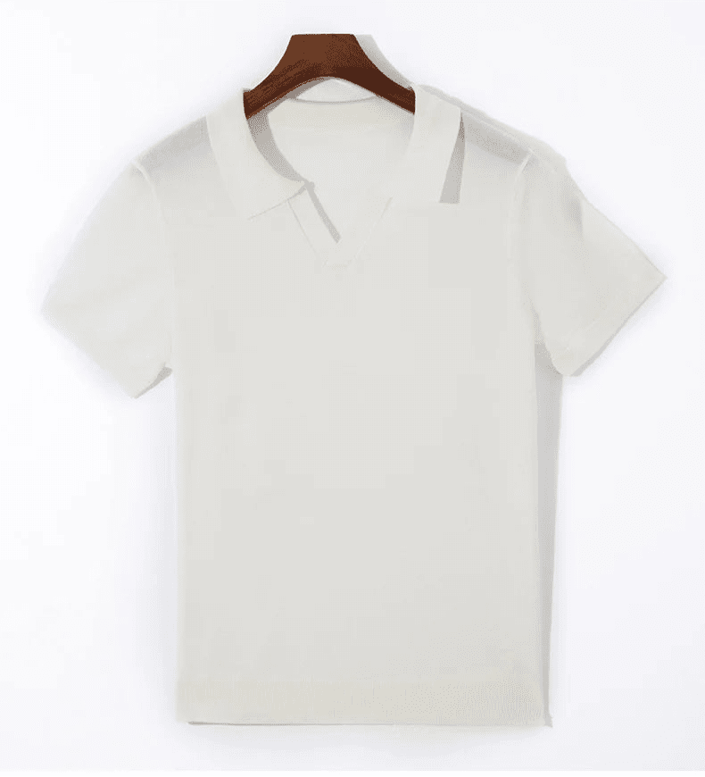 Business casual merino wool t-shirt - Antonios