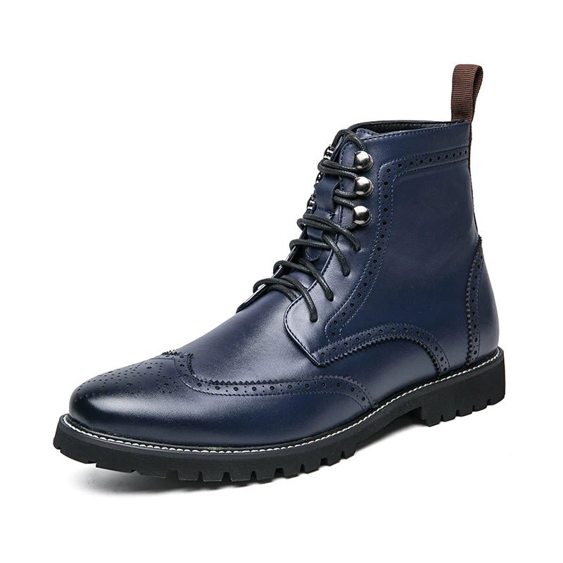 Business leather boots for winter - Antonios