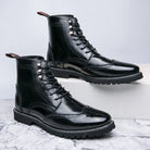 Business leather boots for winter - Antonios