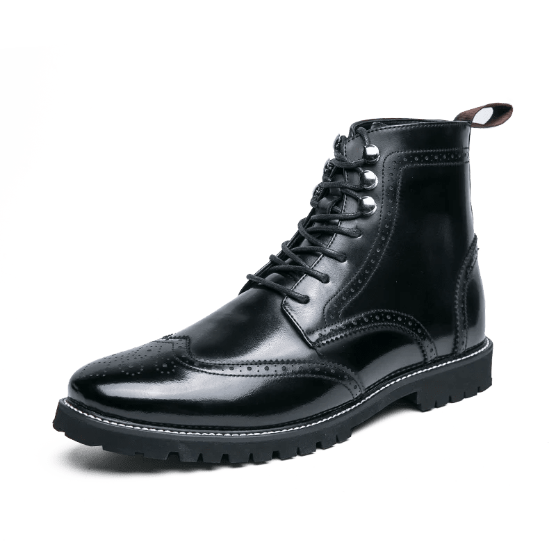 Business leather boots for winter - Antonios