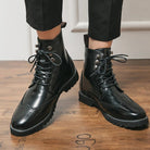 Business leather boots for winter - Antonios