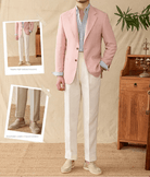 Business linen relaxation jacket - Antonios