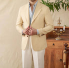 Business linen relaxation jacket - Antonios