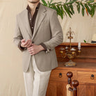 Business linen relaxation jacket - Antonios