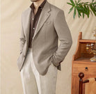 Business linen relaxation jacket - Antonios