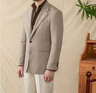 Business linen relaxation jacket - Antonios