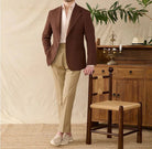 Business linen relaxation jacket - Antonios
