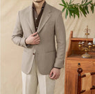 Business linen relaxation jacket - Antonios