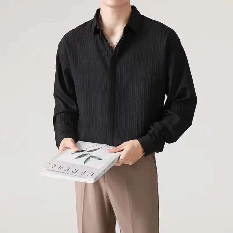 Business loose striped shirt - Antonios
