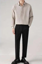 Business loose striped shirt - Antonios