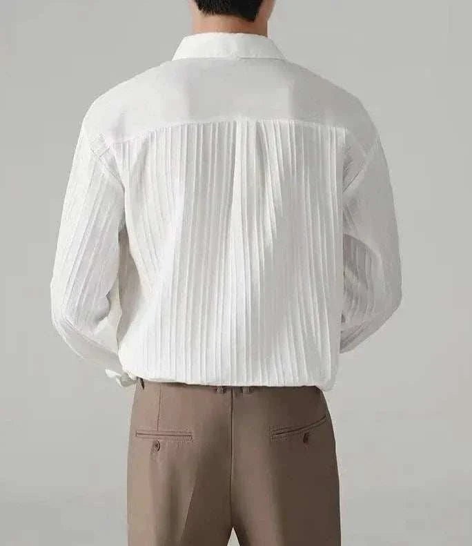 Business loose striped shirt - Antonios