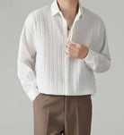 Business loose striped shirt - Antonios