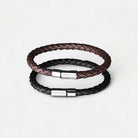 Business PU leather bracelet - Antonios