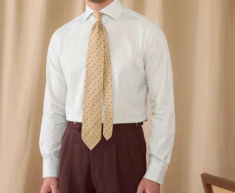 Business slim fit long sleeve premium shirt - Antonios