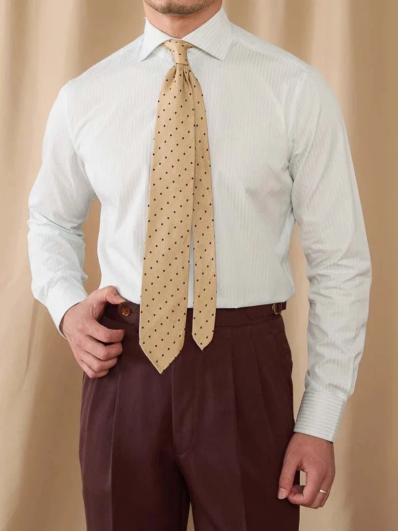 Business slim fit long sleeve premium shirt - Antonios