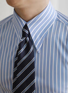 Business slim fit striped italian shirt - Antonios