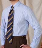 Business stripe all long sleeve shirt - Antonios