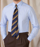 Business stripe all long sleeve shirt - Antonios