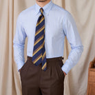 Business stripe all long sleeve shirt - Antonios