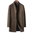 Business winter woolen blend coat - Antonios