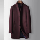 Business winter woolen blend coat - Antonios