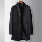 Business winter woolen blend coat - Antonios
