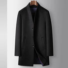 Business winter woolen blend coat - Antonios