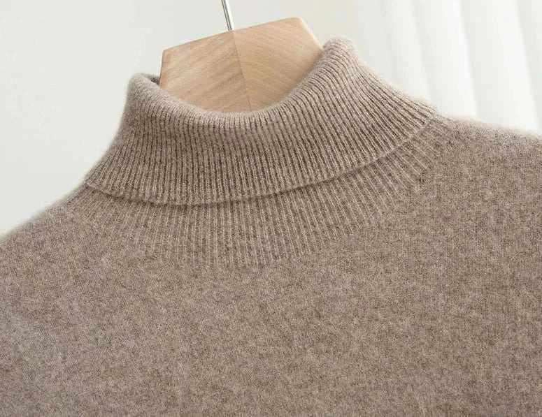 Business wool turtleneck sweater - Antonios