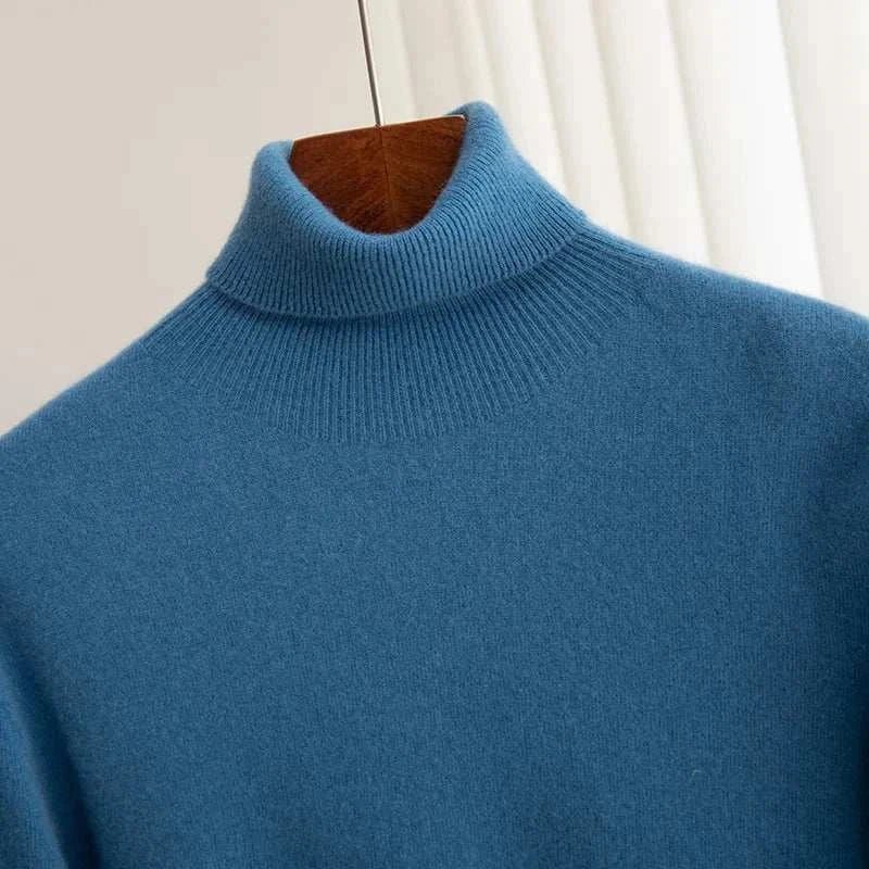 Business wool turtleneck sweater - Antonios