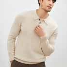 Cashmere polo premium sweater - Antonios
