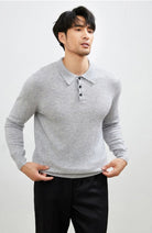Cashmere polo premium sweater - Antonios