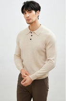 Cashmere polo premium sweater - Antonios