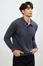 Cashmere polo premium sweater - Antonios