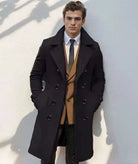Casual british long coat - Antonios