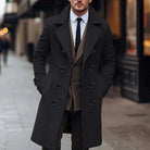 Casual british long coat - Antonios