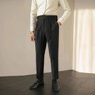 Casual button - down straight fit elegant pants - Antonios