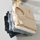 Casual cotton long sleeve shirt with pocket - Antonios