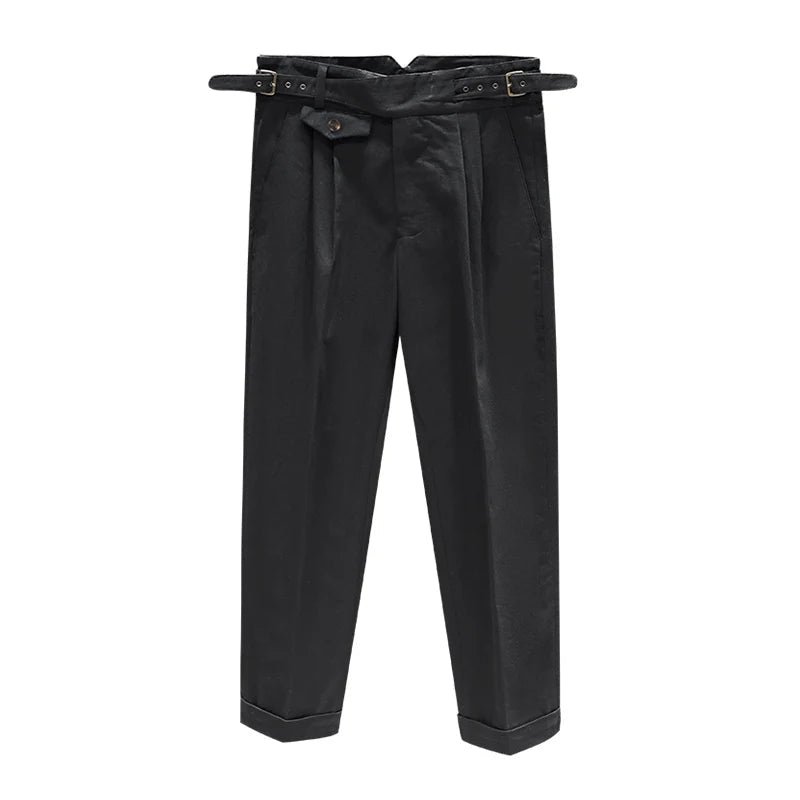 Casual italian cotton trousers four season - Antonios