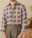 Casual Long - Sleeved shirt beach - Antonios