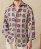 Casual Long - Sleeved shirt beach - Antonios