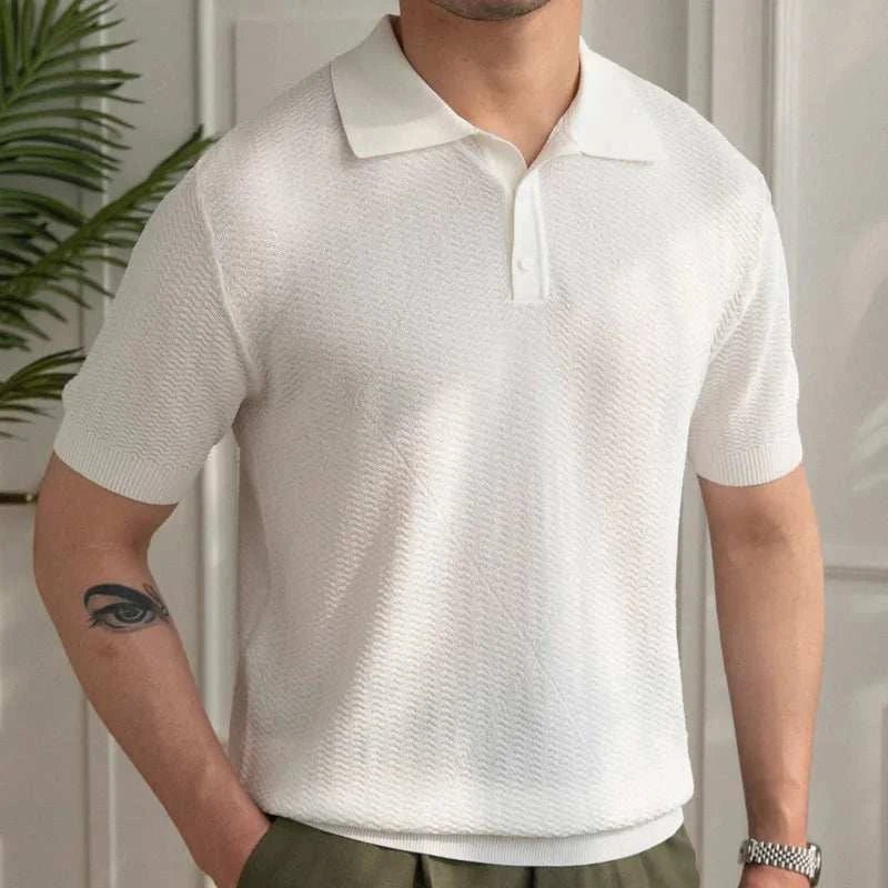Casual men's polo t-shirt - Antonios