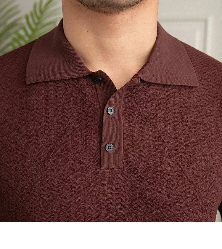 Casual men's polo t-shirt - Antonios