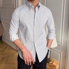 Casual Retro Striped Shirt - Antonios