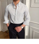 Casual Retro Striped Shirt - Antonios