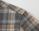 Checked pattern casual long - sleeve shirt - Antonios
