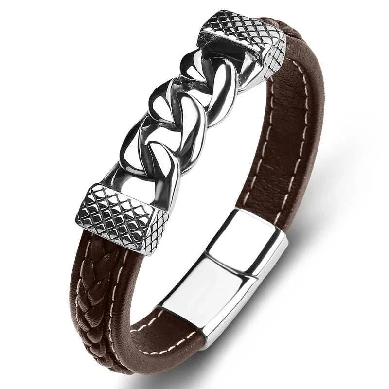 Classic chain stainless steel bracelet - Antonios