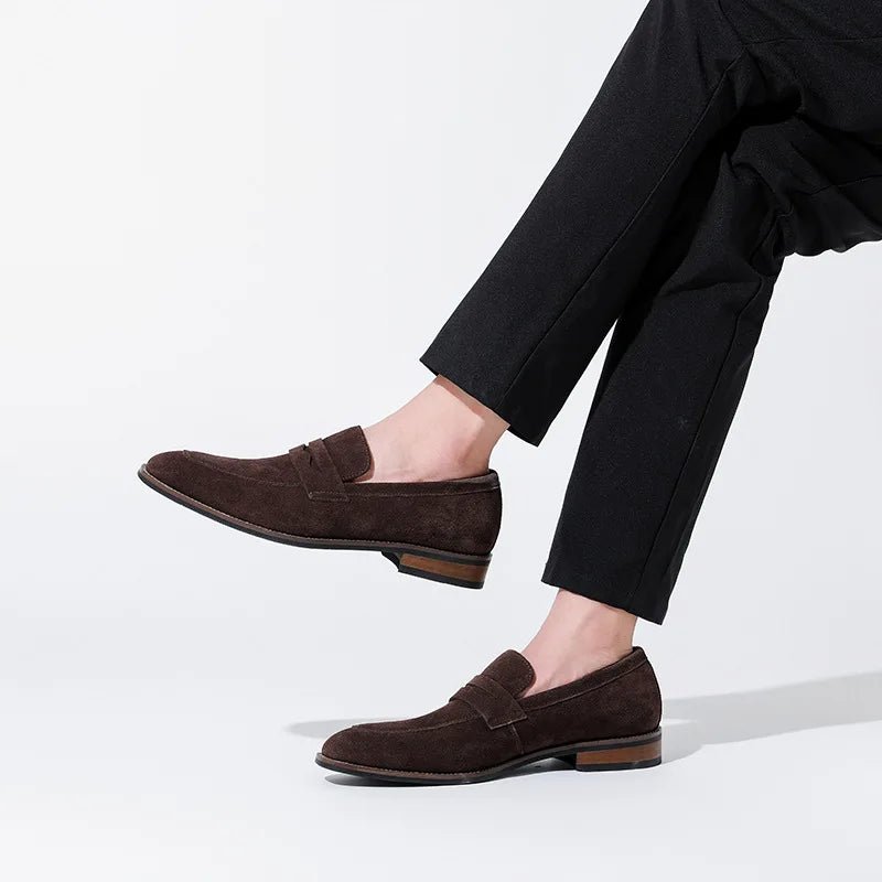 Classic featherlight suede driver - Antonios