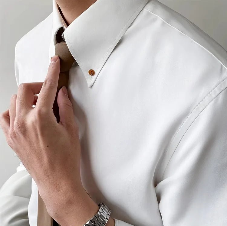 Classic single breasted shirt versatile comfort - Antonios